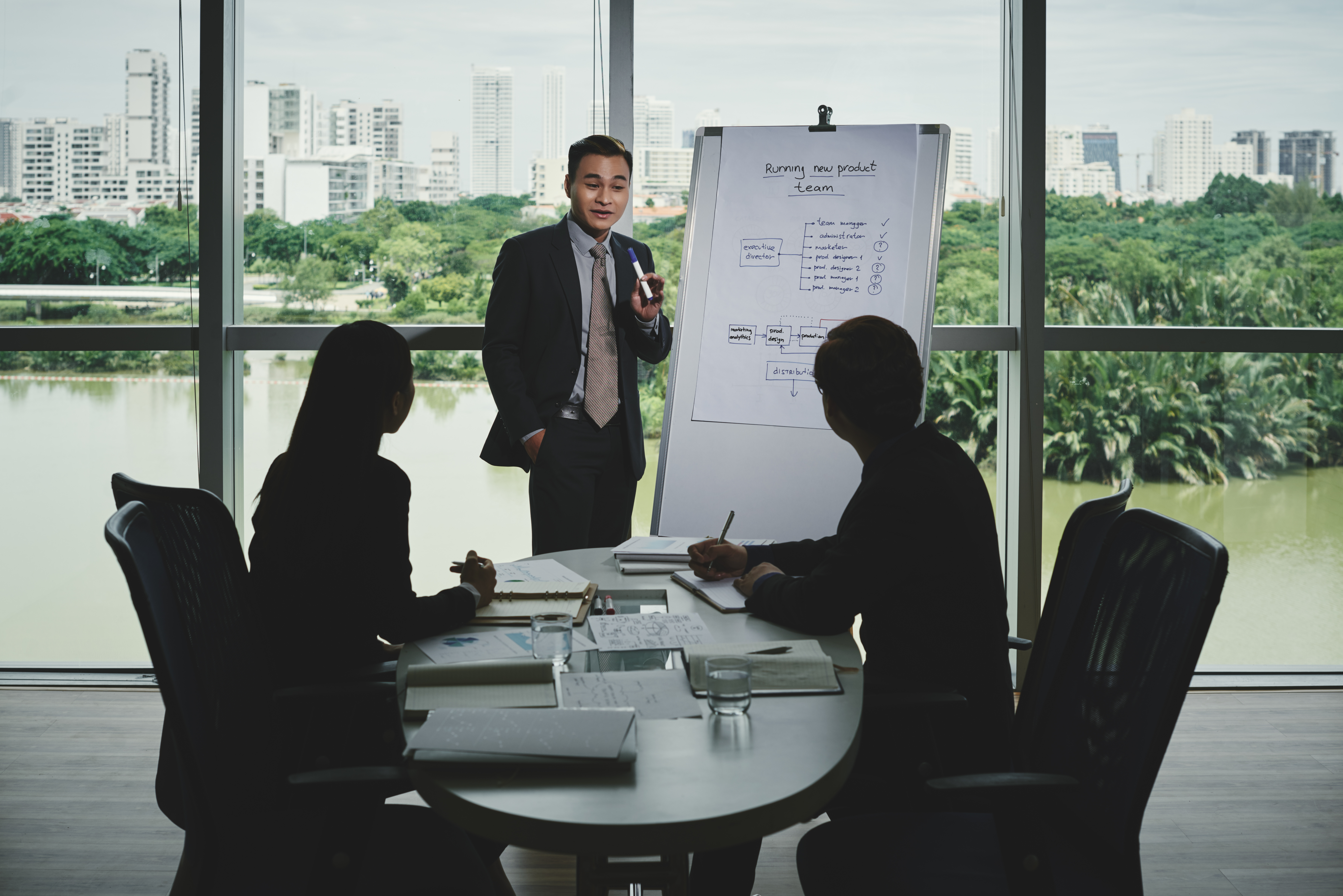 Executive coaching session